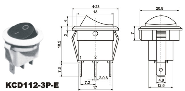 _(ki)P(gun)KCD112-3P-E