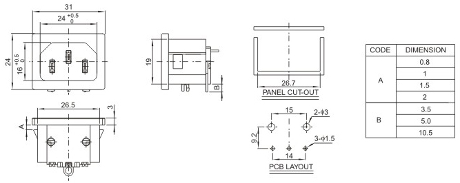 ACԴDB-14-3P8